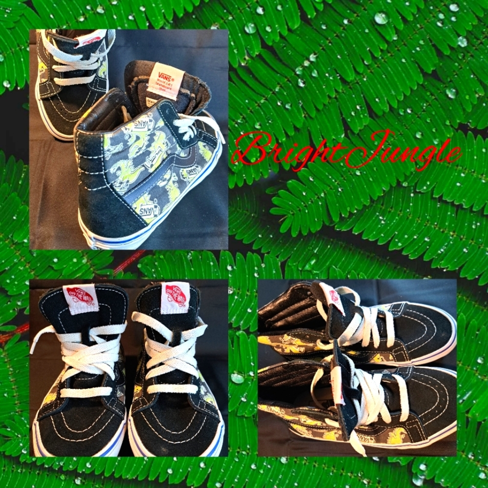 Boys shoes Van's, size 5y, black